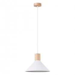 Lampa wisząca JAGA biała...
