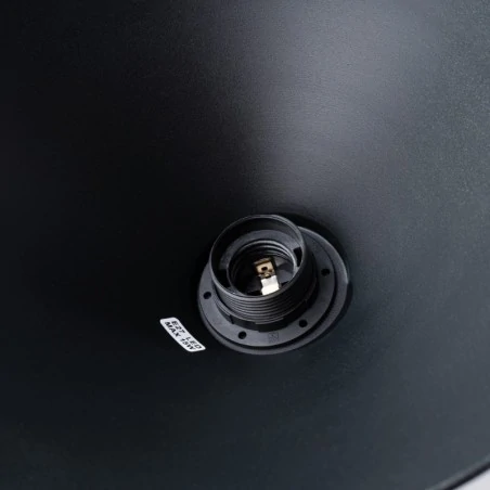 Lampy-sufitowe - lampa wisząca jaga czarna sollux sl.1320 