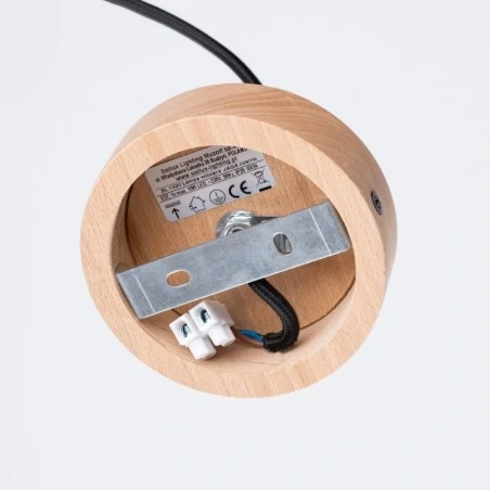 Lampy-sufitowe - lampa wisząca jaga czarna sollux sl.1320 