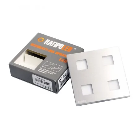 Oswietlenie-schodowe - dt5z oprawa schodowa ledowa techno led dc 12v 0.6w zimna rafipol 