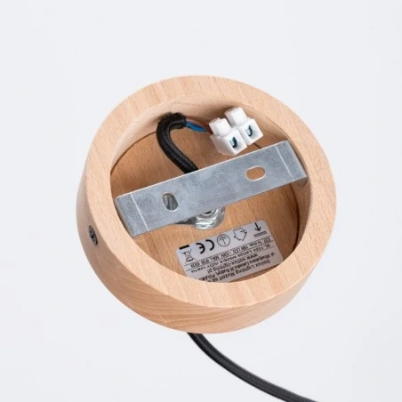 Lampy-sufitowe - lampa wisząca indy czarna sollux sl.1324 