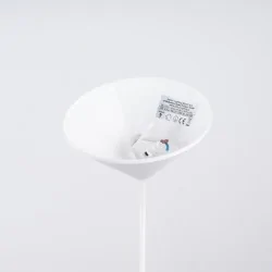 Lampy-sufitowe - lampa wisząca biała w stylu skandynawskim frika biała sollux sl.1327 