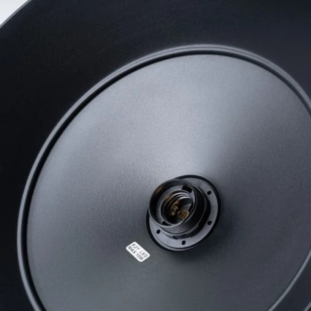 Lampy-sufitowe - lampa wisząca nowoczena minimalistyczna e27 frika czarna sollux sl.1328 