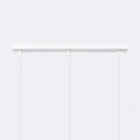 Lampy-sufitowe - lampa wisząca  ażurowe białe kule g9 brina 3l biała sollux sl.1333 