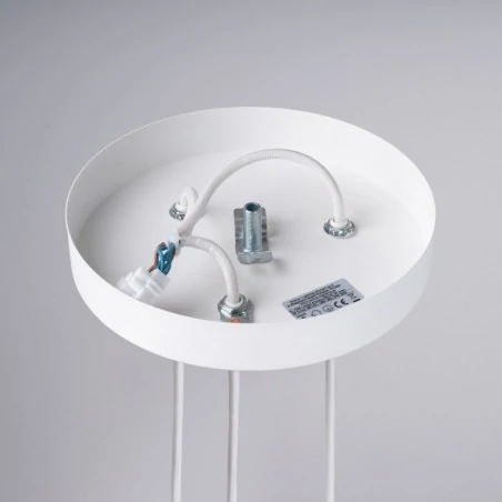 Lampy-sufitowe - lampa wisząca arche 3p biała sollux sl.1340 