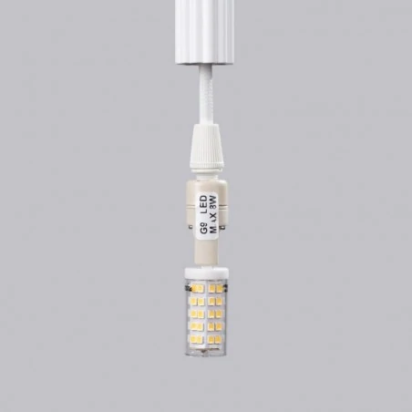 Lampy-sufitowe - lampa wisząca arche 3p biała sollux sl.1340 