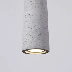 Lampy-sufitowe - lampa wisząca electra beton sollux sl.1347 
