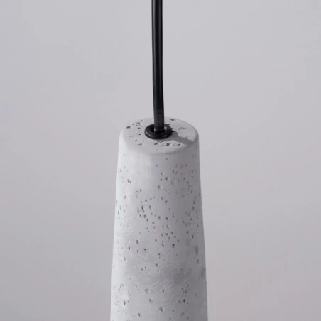 Lampy-sufitowe - lampa wisząca electra beton sollux sl.1347 