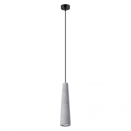 Lampy-sufitowe - lampa wisząca electra beton sollux sl.1347 