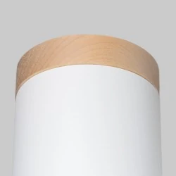 Lampy-sufitowe - plafon rif biały sollux sl.1348 