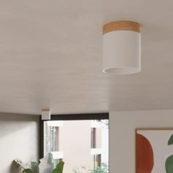 Lampy-sufitowe - plafon rif biały sollux sl.1348 