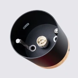 Lampy-sufitowe - plafon rif czarny sollux sl.1349 