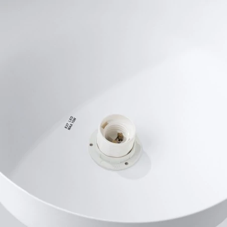 Lampy-sufitowe - lampa wisząca marion biała sollux sl.1350 