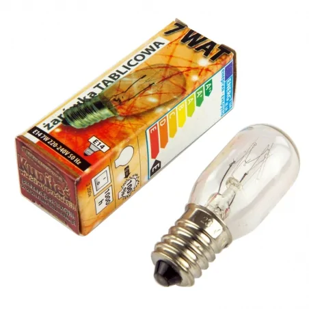 Zarowki-tradycyjne - żarówka tablicowa e14 7w 2700k rumlux 