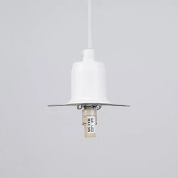 Lampy-sufitowe - lampa wisząca hyperion 1 biały sollux sl.1356 