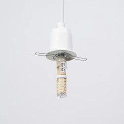 Lampy-sufitowe - lampa wisząca hyperion 1 biały sollux sl.1356 