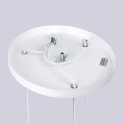 Lampy-sufitowe - lampa wisząca hyperion 3p biały sollux sl.1357 
