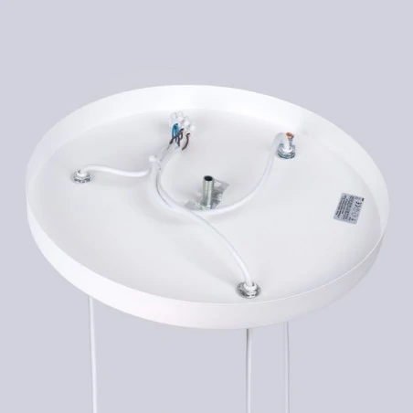 Lampy-sufitowe - lampa wisząca hyperion 3p biały sollux sl.1357 