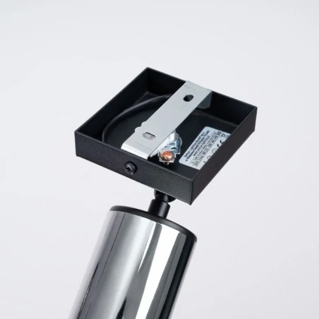 Kinkiety-do-salonu - kinkiet winx czarny/chrom sollux sl.1366 