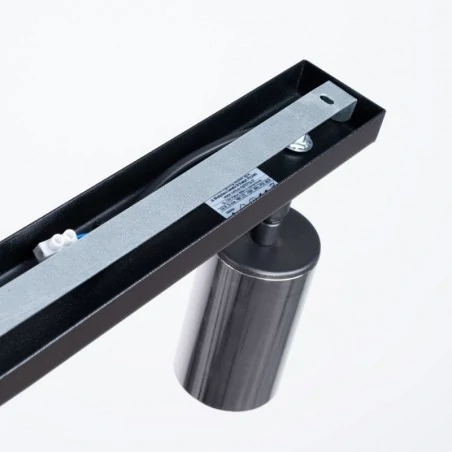 Lampy-sufitowe - plafon winx 2 czarny/chrom sollux sl.1367 