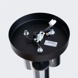 Lampy-sufitowe - plafon winx 3p czarny/chrom sollux sl.1369 