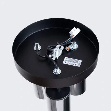 Lampy-sufitowe - plafon winx 3p czarny/chrom sollux sl.1369 