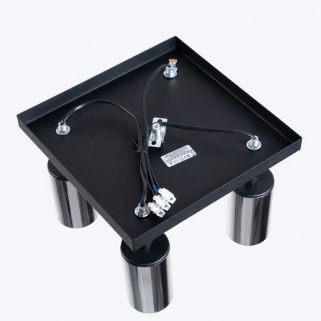 Lampy-sufitowe - plafon winx 4 czarny/chrom sollux sl.1370 