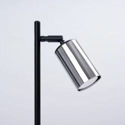 Lampki-biurkowe - lampa biurkowa winx czarny/chrom sollux sl.1373 