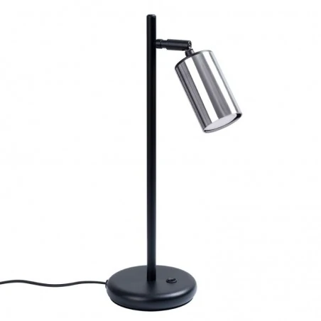 Lampki-biurkowe - lampa biurkowa winx czarny/chrom sollux sl.1373 