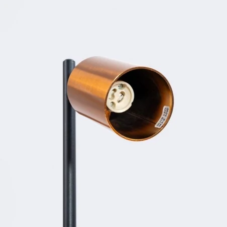 Lampki-biurkowe - lampa biurkowa winx czarny/miedź sollux sl.1381 