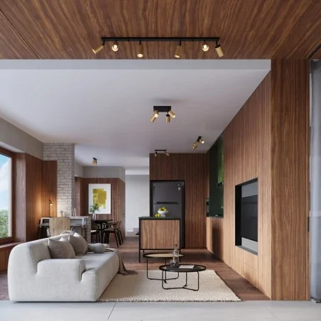 Kinkiety-do-salonu - kinkiet winx czarny/złoty sollux sl.1382 