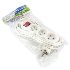 Przedluzacze-elektryczne - przedłużacz z wyłącznikiem 3 gniazda 3m s08272 emos - 1902130300 