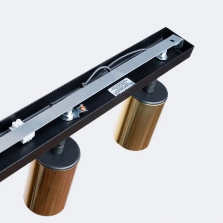 Lampy-sufitowe - plafon winx 3 czarny/złoty sollux sl.1384 