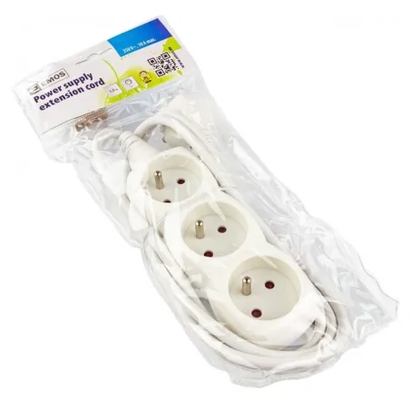 Przedluzacze-elektryczne - przedłużacz 3 gniazda 1,5m p0311 emos - 1902030150 
