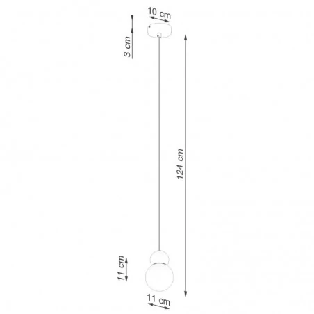 Lampy-sufitowe - lampa wisząca pekka 1 biała/naturalne drewno sollux sl.1390 
