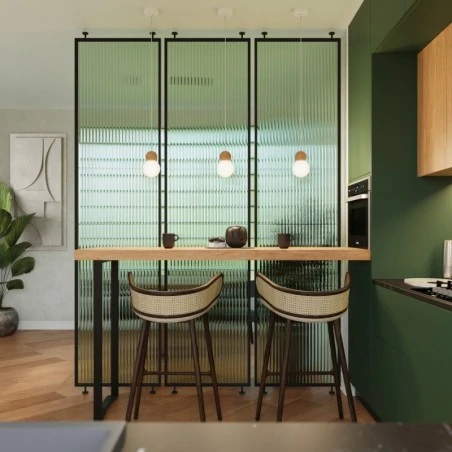 Lampy-sufitowe - lampa wisząca pekka 3p biała/naturalne drewno sollux sl.1391 