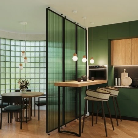 Lampy-sufitowe - lampa wisząca pekka 3p biała/naturalne drewno sollux sl.1391 