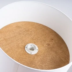 Lampy-sufitowe - plafon telesto biały/jasny brąz sollux sl.1393 