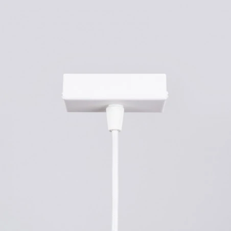 Lampy-sufitowe - lampa wisząca spark biała sollux sl.1394 