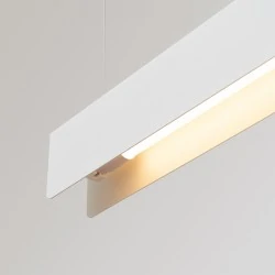 Lampy-sufitowe - lampa wisząca spark biała sollux sl.1394 