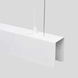 Lampy-sufitowe - lampa wisząca spark biała sollux sl.1394 