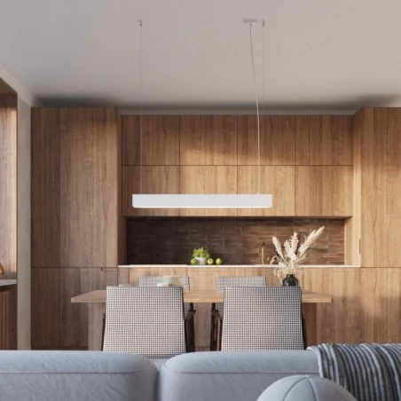 Lampy-sufitowe - lampa wisząca spark biała sollux sl.1394 