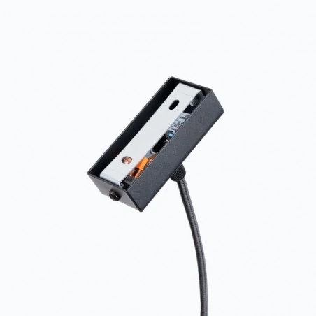 Lampy-sufitowe - lampa wisząca długa spark czarna sollux sl.1395 