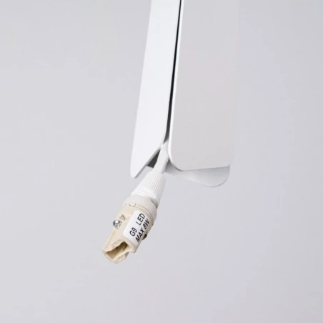 Lampy-sufitowe - lampa wisząca prysm 3p biała sollux sl.1398 