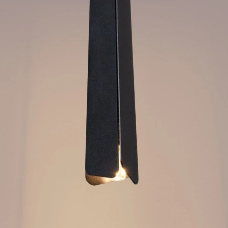 Lampy-sufitowe - lampa wisząca prysm 3l czarna sollux sl.1402 