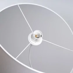 Lampy-sufitowe - lampa wisząca nova 40 biała sollux sl.1404 
