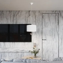 Lampy-sufitowe - lampa wisząca nova 40 biała sollux sl.1404 