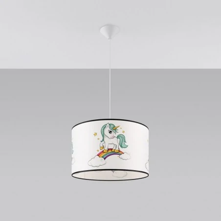 Lampy-sufitowe - lampa wisząca unicorn 40 sollux sl.1413 