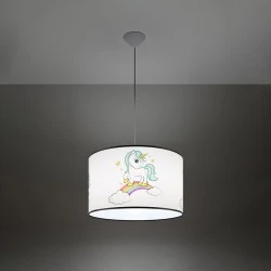 Lampy-sufitowe - lampa wisząca unicorn 40 sollux sl.1413 