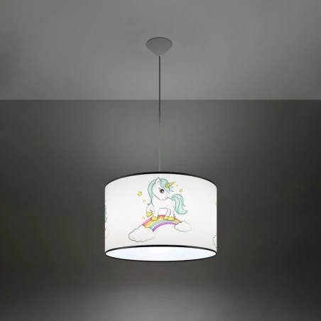 Lampy-sufitowe - lampa wisząca unicorn 40 sollux sl.1413 